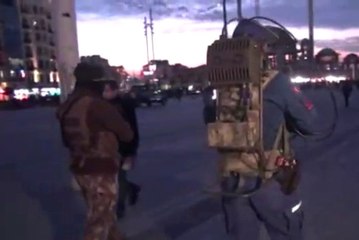 Taksim Meydanı'nda 'Drone Savar'lı Önlem