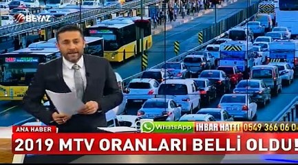 Download Video: Araç sahiplerine kötü haber! İşte 2019 yılı yeni MTV zam oranları