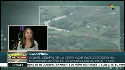 Denuncian más asesinatos de líderes sociales en Colombia