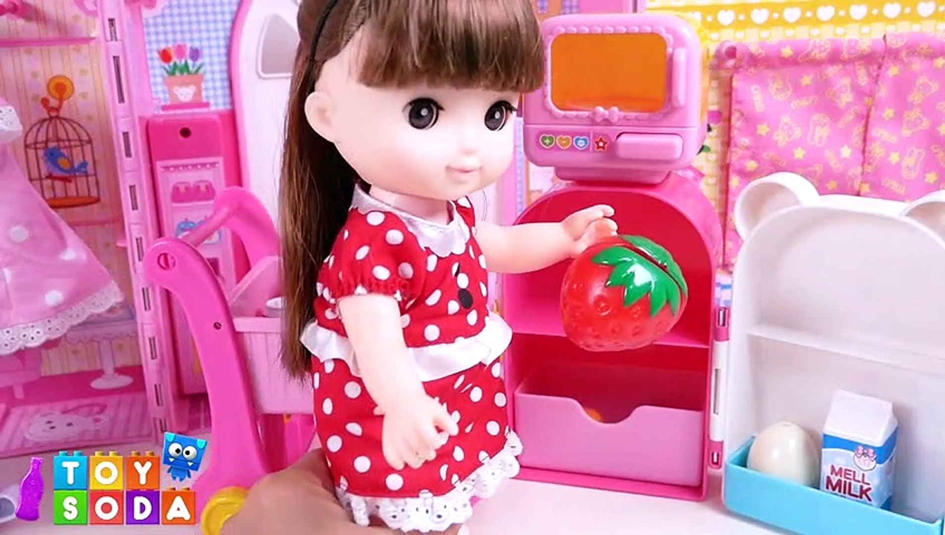 Baby doll sale pink house