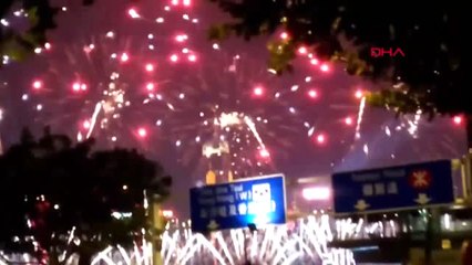 Dha Dış- Hong Kong Yeni Yıla Coşku ile Girdi