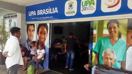 Mulher reclama de atendimento na UPA Brasília
