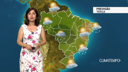 Previsão Brasil – 2019 começa quente com pancadas de chuva