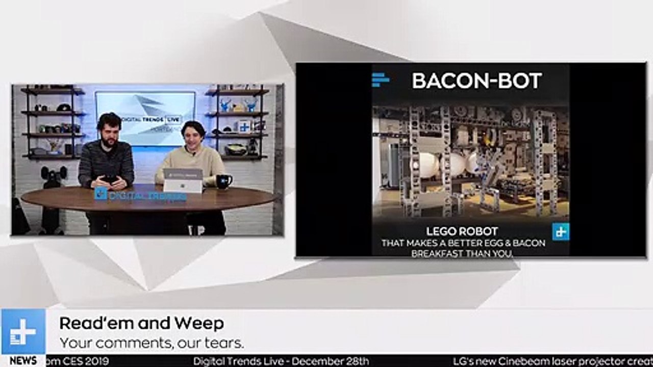 Bacon Robot - Read'Em & Weep