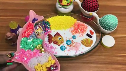 MIXING RANDOM THINGS INTO GLOSSY SLIME || MOST RELAXING SATISFYING SLIME VIDEOS