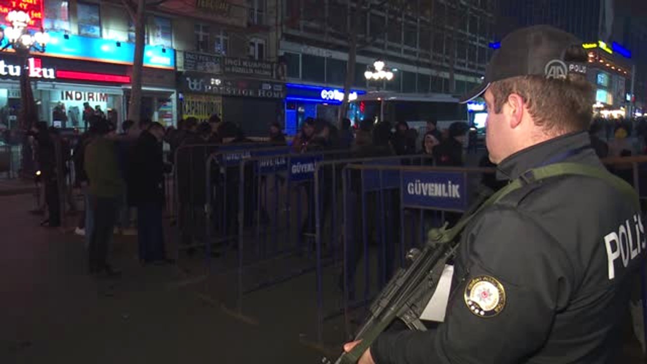 Kızılay'da Yılbaşı İçin Güvenlik Önlemleri