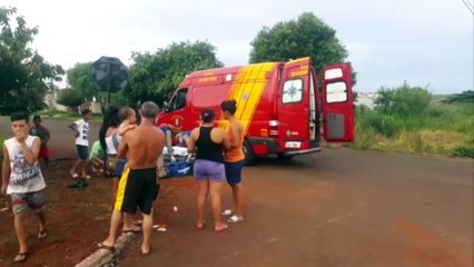 Duas pessoas se ferem em colisão de trânsito no Universitário