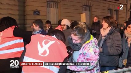 Champs-Élysées : un réveillon sous haute sécurité