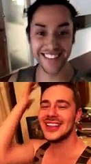 Adore Delano FUN Live with Chris Crocker,  playing guitar and answering fans