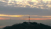 [날씨] 남산의 새해 해돋이, 붉고 선명한 첫해 / YTN