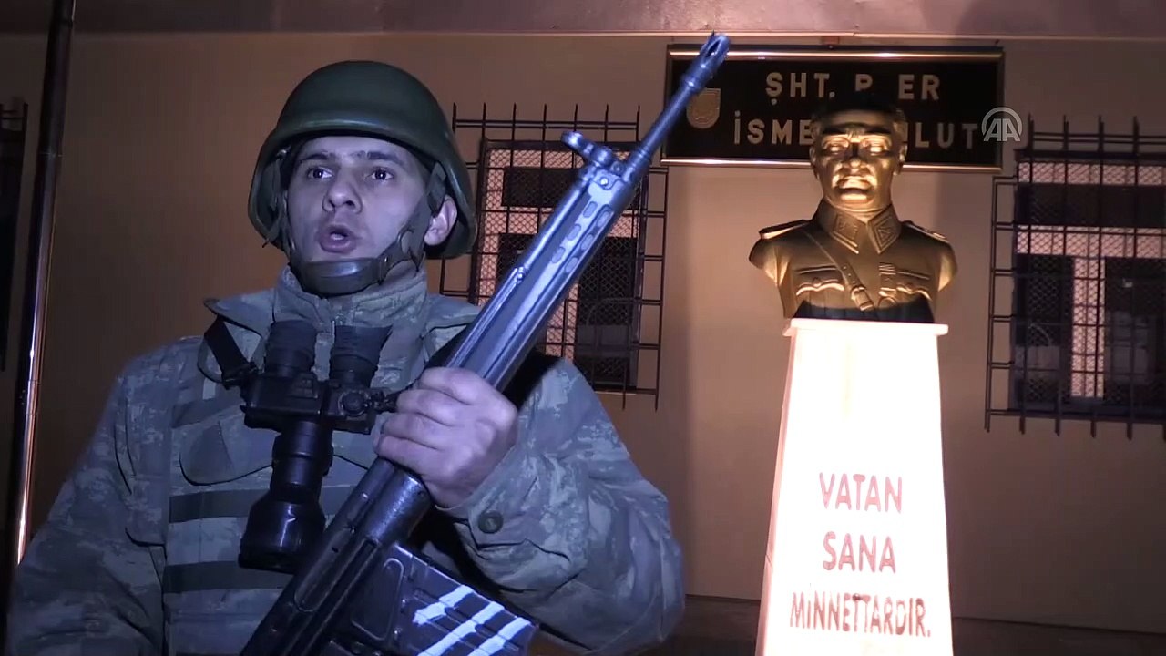 'Hudut kartalları' yeni yıla vatan için elleri tetikte girdi - KARS