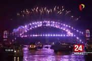 Con fuegos artificiales y música: así celebra el mundo la llegada del nuevo año 2019