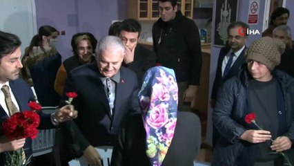 TBMM Başkanı Binali Yıldırım'dan Darülaceze'ye yeni yıl ziyareti