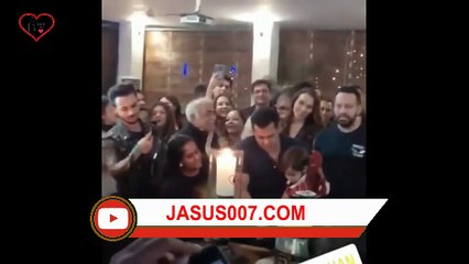 very latest bollywood inside news!!SALMAN KHAN LIVE BIRTHDAY PARTY INSIDE FULL VIDEO ! DANCE WITH 50 CELEBRITY