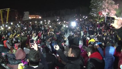 Uludağ Yeni Yıla Havai Fişeklerle Merhaba Dedi