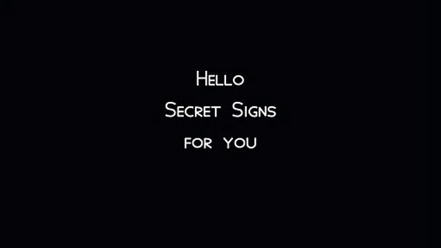 SECRET SIGNS part1 - Handsigns, Bridge Walkers, Bridge Walker