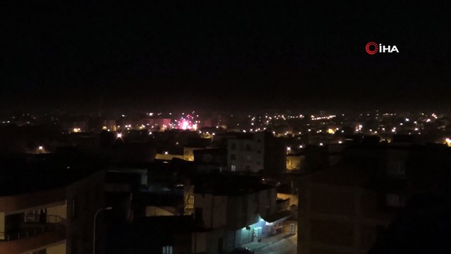 Siverek yeni yıla silah sesleri altında girdi