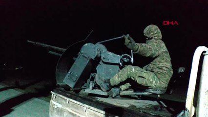 Cerablus'ta Terör Mevzilerinden Açılan Taciz Ateşi Sonrasında Öso Birliklerinin Kontrol Amaçlı...