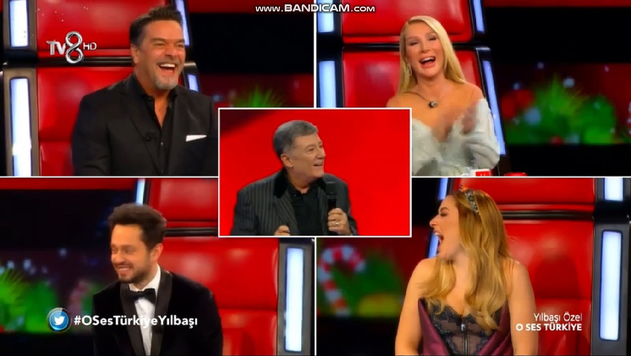 O Ses Türkiye Yılbaşı Özel 2019  Tarık Ünlüoğlu güldürdü geçirdi