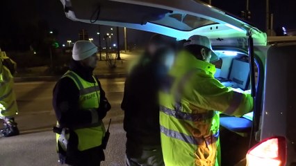 Bir gecede iki kez ceza yazıldı - KARABÜK