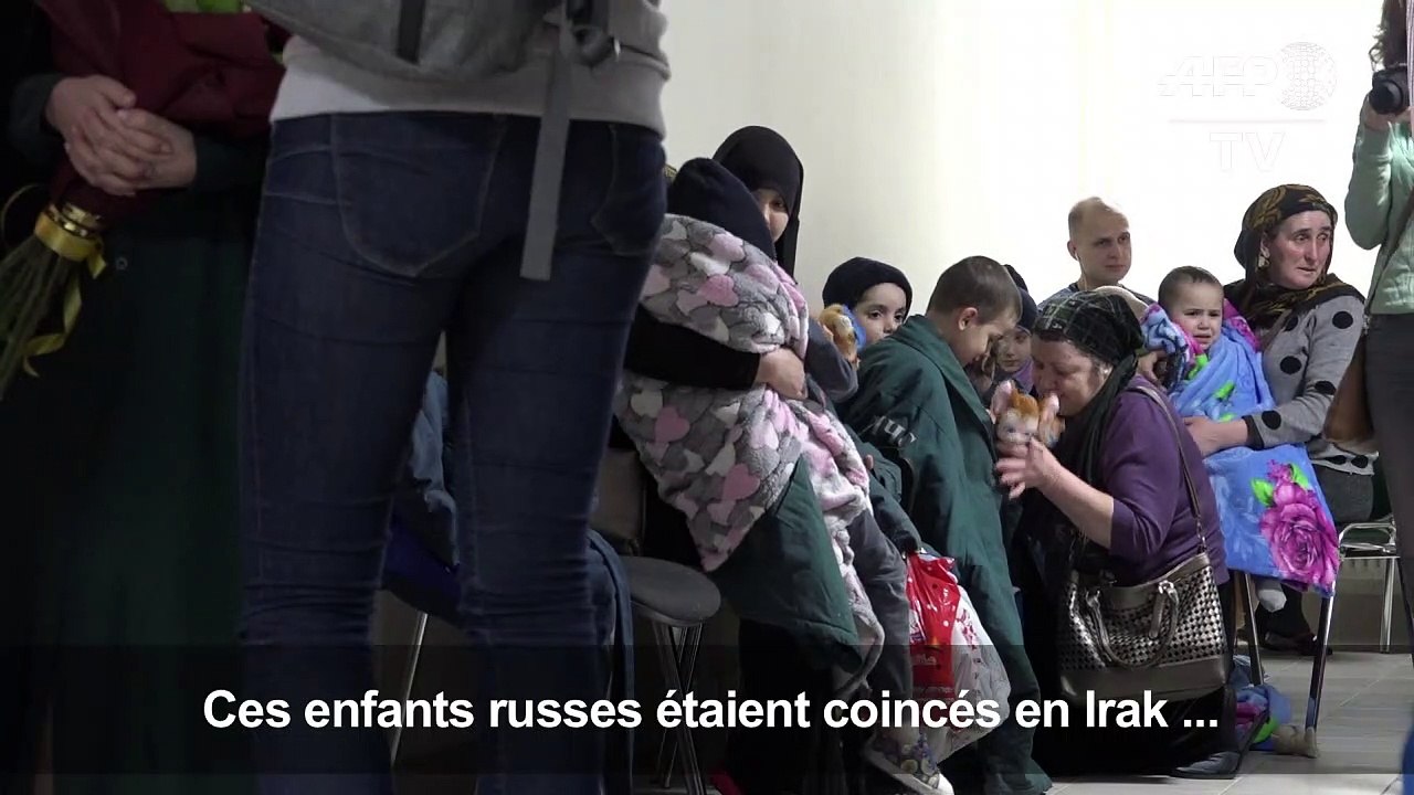 Retour d'enfants de Russes condamnées pour liens avec l'EI