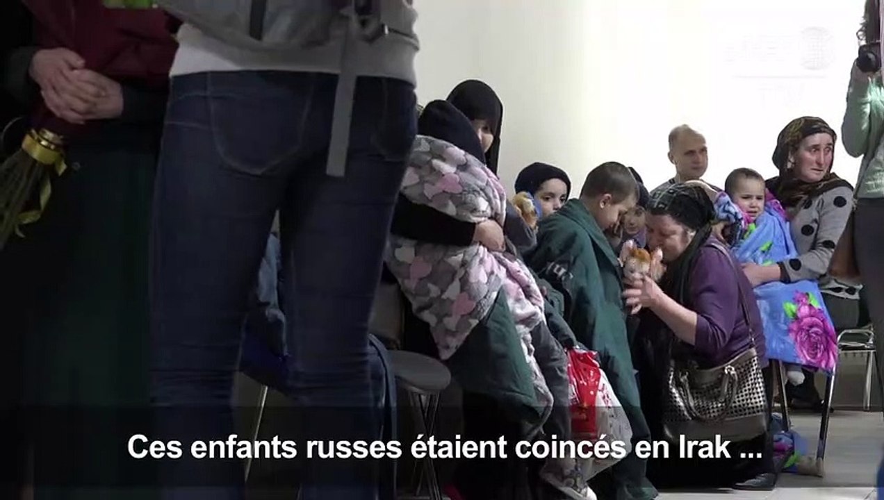 Retour d'enfants de Russes condamnées pour liens avec l'EI