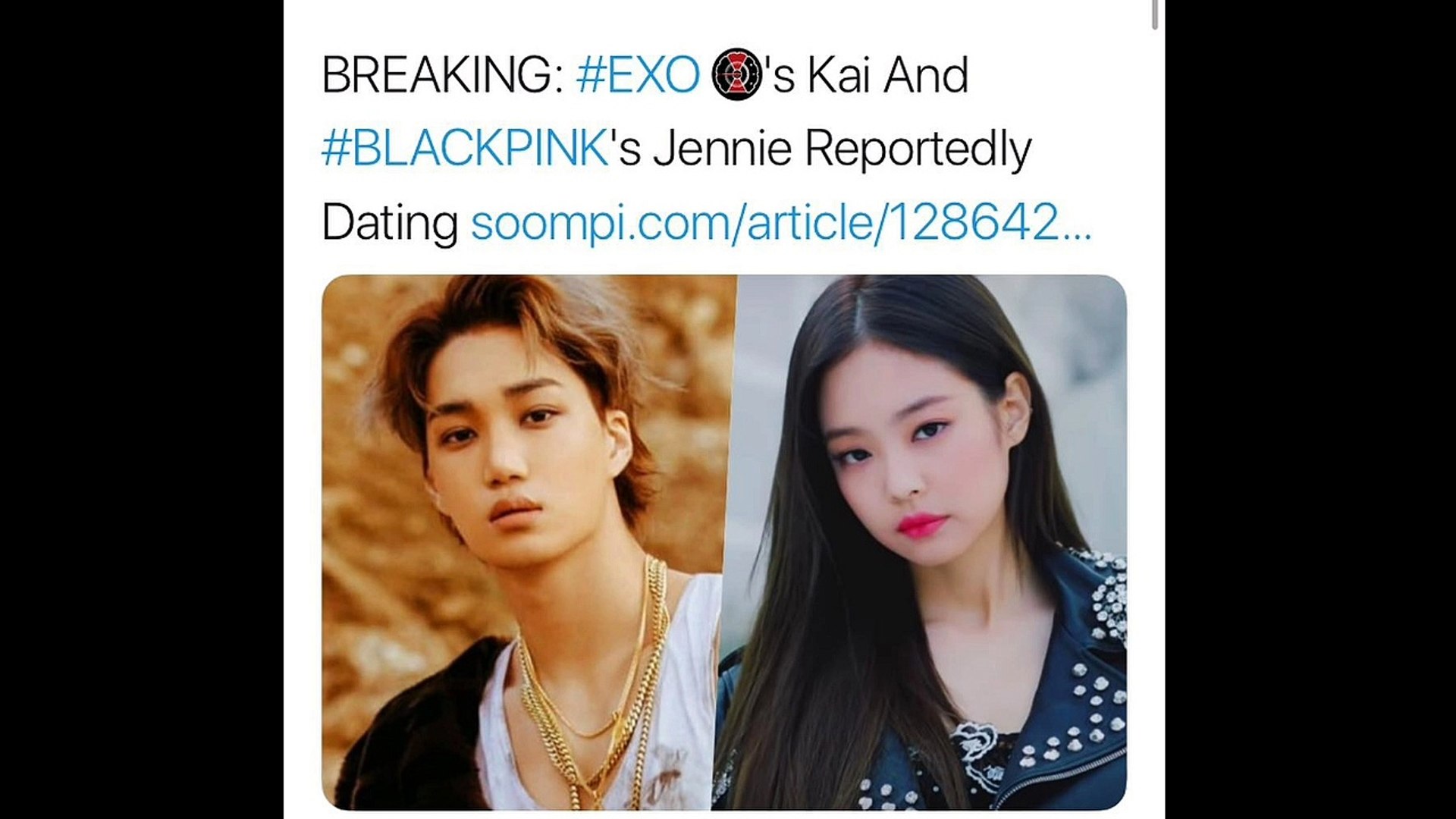 Total 58+ imagen blackpink jennie and exo kai - Viaterra.mx