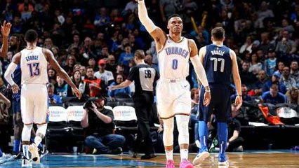 NBA : Westbrook et OKC se vengent des Mavericks