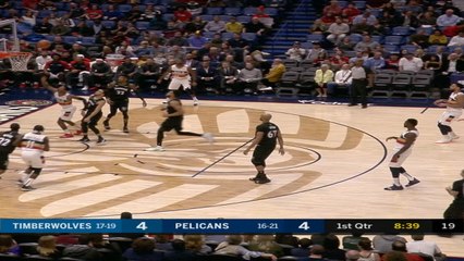 Minnesota Timberwolves at New Orleans Pelicans Recap Raw