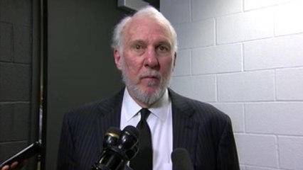 Gregg Popovich - Postgame 12/31