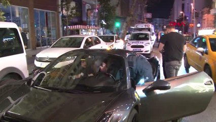 Nişantaşı'nda Lüks Araçlara Trafik Denetimi