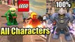 LEGO DC Super Villains ALL CHARACTERS {PS4} part 1