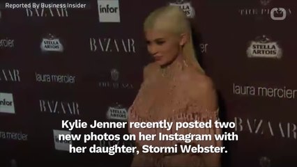 Kylie Jenner Posts Two New Photos With Baby Stormi On Instagram