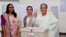Bangladesh PM's Party Wins National Vote For Third Straight Time