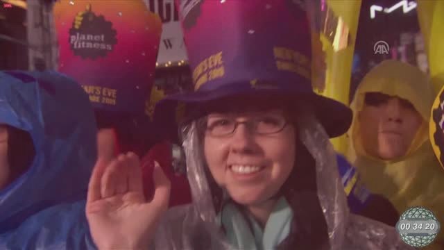 New York'ta Yeni Yıl Kutlamalarının Adresi Times Meydanı - New