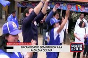 Elecciones Municipales 2018: 20 candidatos compitieron a la alcaldía de Lima