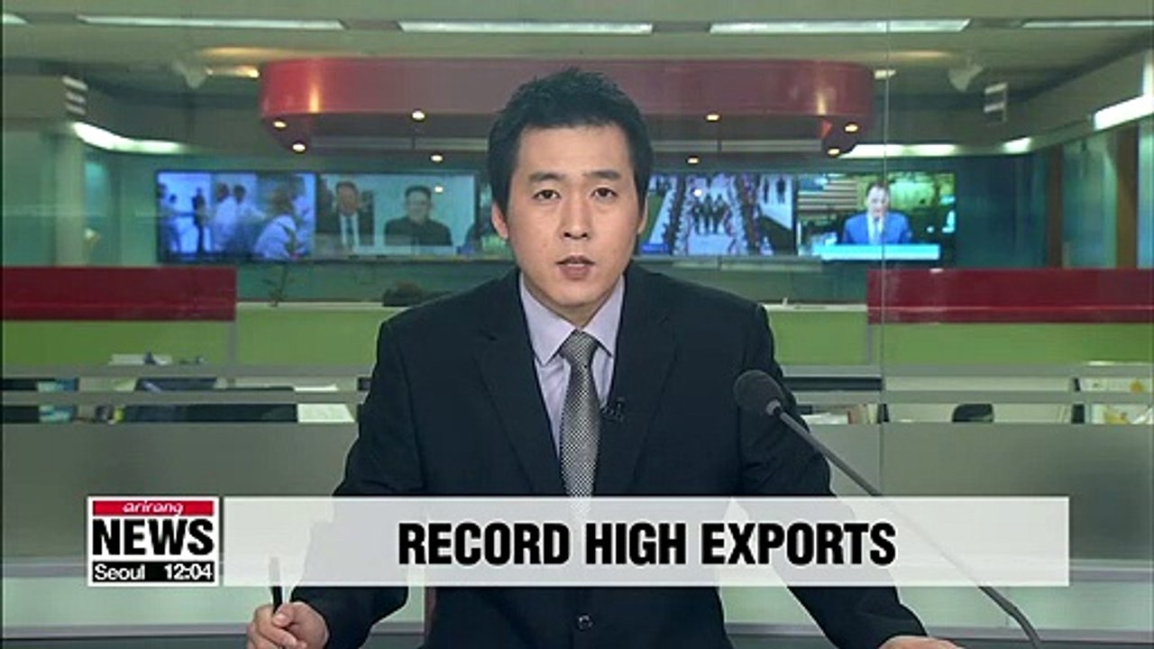 S. Korea's exports surge by 5.5% to record US$ 605.5 bil. in 2018