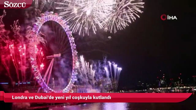 yeni yıl coşkuyla kutlandı