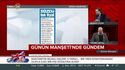 Okuyucu Sözcü önüne gelip, "Zam yap, zam yap" diye eylem yapmış