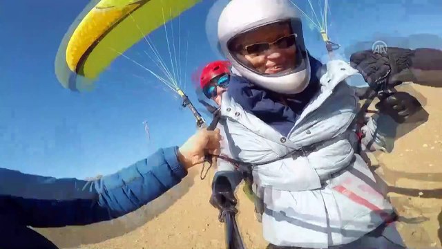 Pamukkale adrenalin tutkunlarını da cezbediyor - DENİZLİ