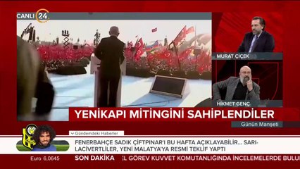 Yenikapı mitingini sahiplendiler