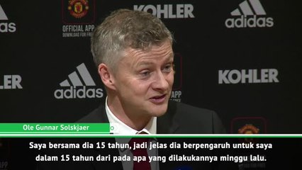 Download Video: Ferguson Mempengaruhi Saya dan Dia Tetap Mendapat Informasi - Solskjaer