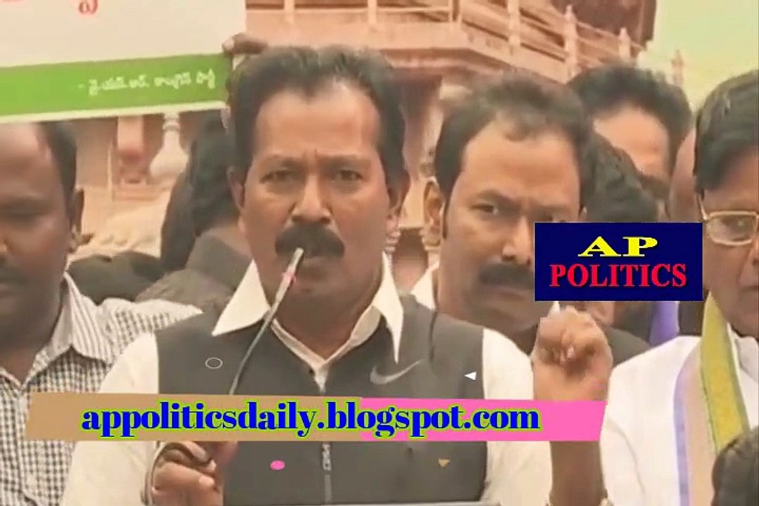 MLA Mustafa Speech at Vanchana Pai Garjana - AP Politics