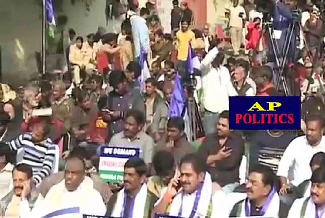 MLA Srikanth Reddy Speech At Vanchana Pai Garjana - AP Politics