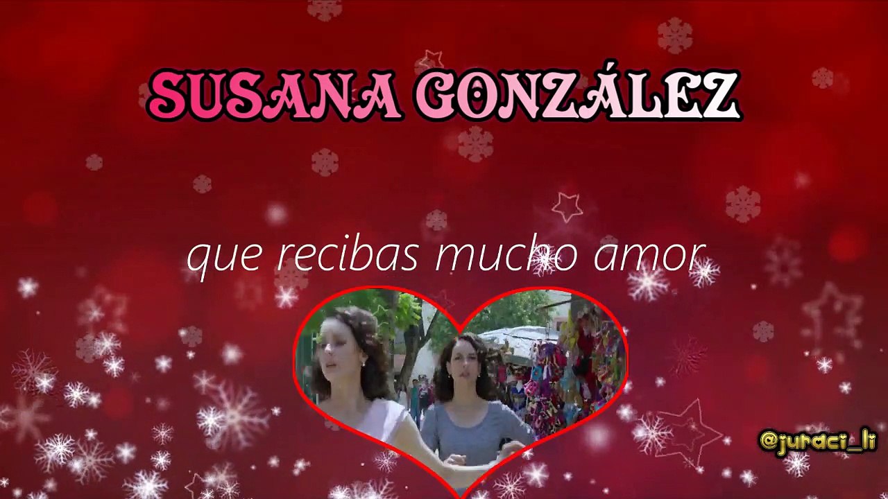 Feliz navidad Susana González