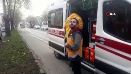 Kocaeli’de çıkan ev yangınında dumandan etkilenen 6 kişi hastanelik oldu