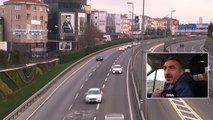 İstanbul'da Yeni Yılın İlk Gününde Yollar Boş Kaldı