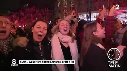 Nouvel An 2019 : la fête sur les Champs-Élysées