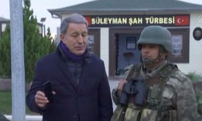 Hulusi Akar, telefonla aradığı Erdoğan'ın mesajını dinletti