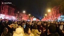 Paris' Yellow Vests call for Frexit in New Year's Eve protests